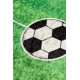 Carpet (100 x 160) Football Multicolor Conceptum Hypnose Carpet (100 x 160) Football Multicolor