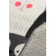 Conceptum Hypnose Carpet (100 x 160) Cats - Grey Multicolor