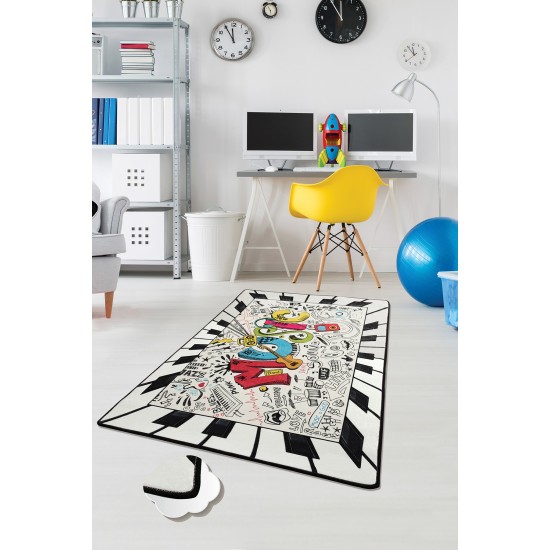 Carpet (100 x 160) Music Multicolor Conceptum Hypnose Carpet (100 x 160) Music Multicolor