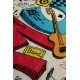 Carpet (100 x 160) Music Multicolor Conceptum Hypnose Carpet (100 x 160) Music Multicolor