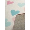 Παιδικό Χαλί (100 x 160) Hearts Multicolor