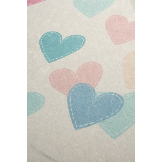 Carpet (140 x 190) Hearts Multicolor Conceptum Hypnose Carpet (140 x 190) Hearts Multicolor