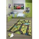 Conceptum Hypnose Carpet (140 x 190) Green City Multicolor