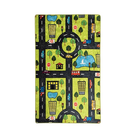 Conceptum Hypnose Carpet (140 x 190) Green City Multicolor
