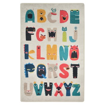Carpet (140 x 190) Monsters Multicolor