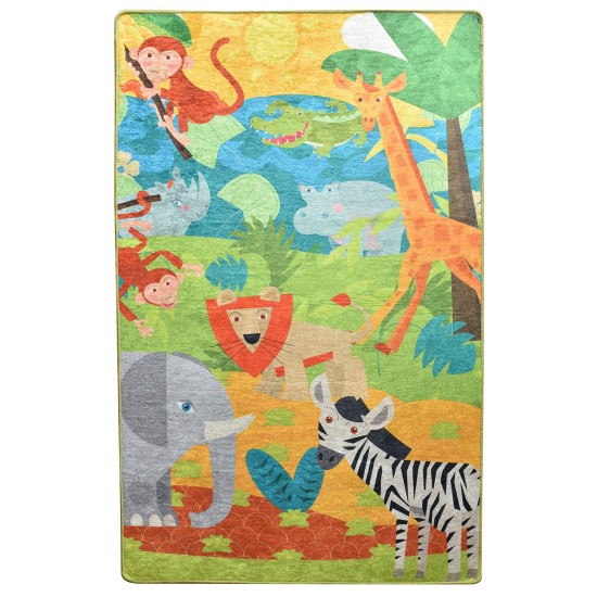 Carpet (100 x 160) Animals Multicolor Conceptum Hypnose Carpet (100 x 160) Animals Multicolor