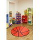 Χαλί (140 cm) Basketball Multicolor Conceptum Hypnose Carpet (140 cm) Basketball Multicolor