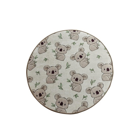 Carpet (100 cm) Koala - Ecru Multicolor Carpet (100 cm) Koala - Ecru Multicolor