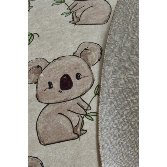 Carpet (100 cm) Koala - Ecru Multicolor Carpet (100 cm) Koala - Ecru Multicolor