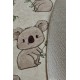 Carpet (100 cm) Koala - Ecru Multicolor Carpet (100 cm) Koala - Ecru Multicolor