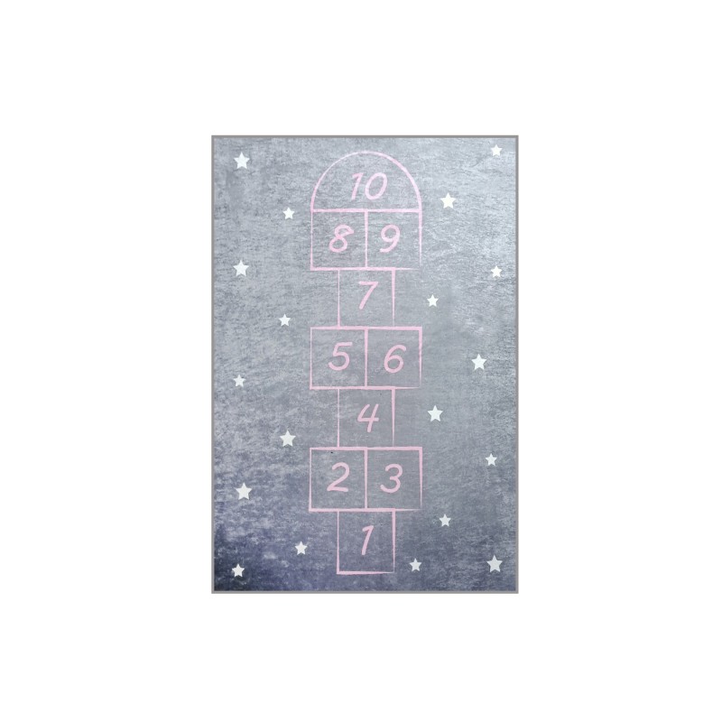 Conceptum Hypnose Carpet (100 x 160) Hopscotch - Grey Multicolor