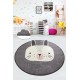 Carpet (100 cm) Bunny Multicolor Carpet (100 cm) Bunny Multicolor