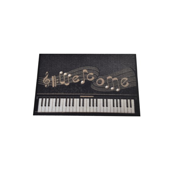 Pvc Doormat Piyano Multicolor Pvc Doormat Piyano Multicolor