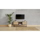 TV Stand Laxus 140 - Walnut Walnut
Black Hanah Home TV Stand Laxus 140 - Walnut Walnut
Black