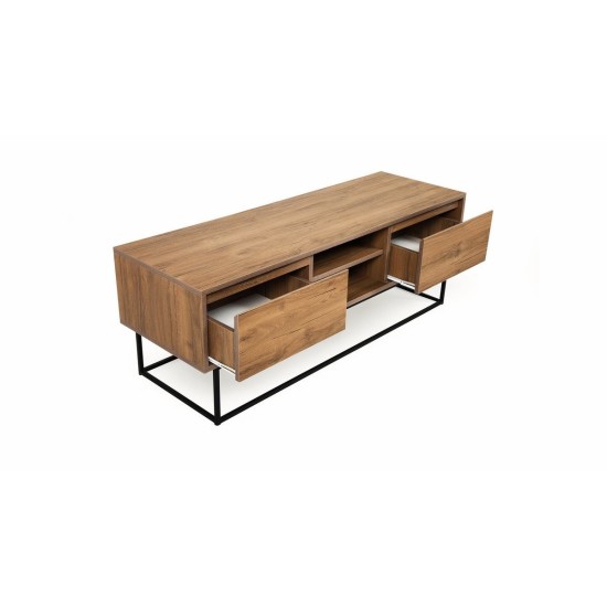 TV Stand Laxus 140 - Walnut Walnut
Black Hanah Home TV Stand Laxus 140 - Walnut Walnut
Black