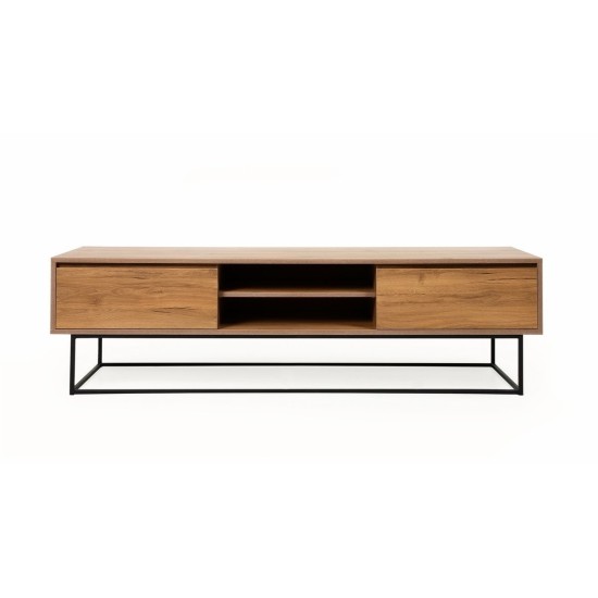 TV Stand Laxus 180 - Walnut Walnut
Black Hanah Home TV Stand Laxus 180 - Walnut Walnut
Black