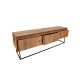 TV Stand Lupin 140 - Walnut Walnut
Black