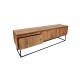 TV Stand Lupin 140 - Walnut Walnut
Black