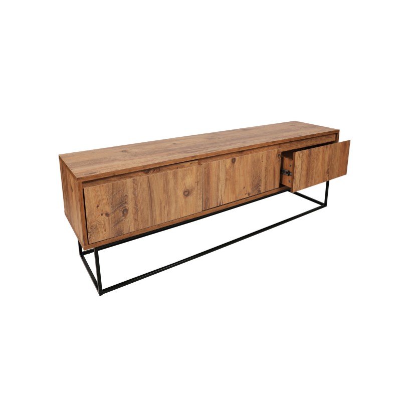 TV Stand Lupin 140 - Walnut Walnut
Black