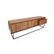 TV Stand Lupin 140 - Walnut Walnut
Black