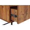 TV Stand Lupin 140 - Walnut Walnut
Black