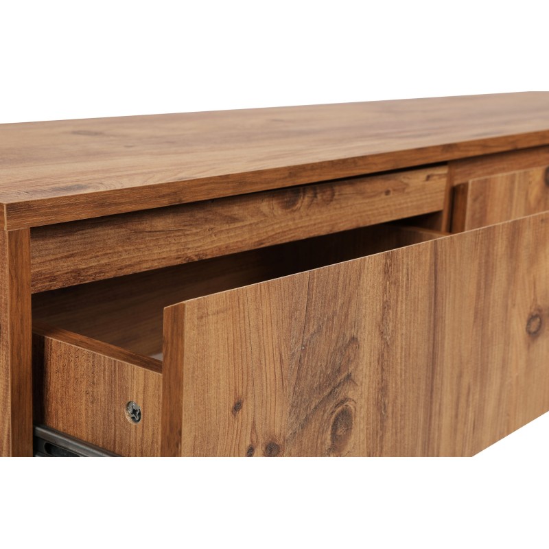 TV Stand Lupin 140 - Walnut Walnut
Black