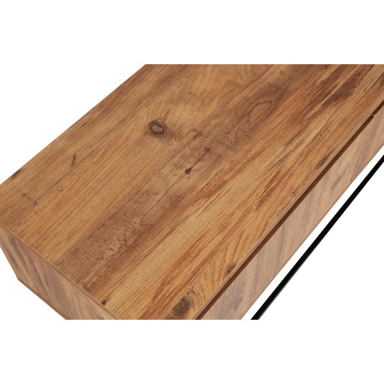 TV Stand Lupin 140 - Walnut Walnut
Black