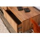TV Stand Lupin 140 - Walnut Walnut
Black