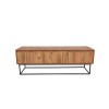 TV Stand Lupin 140 - Walnut Walnut
Black