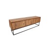 TV Stand Lupin 140 - Walnut Walnut
Black