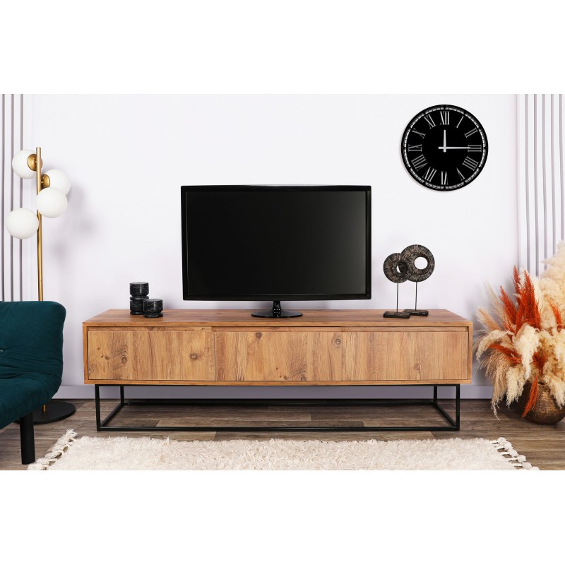 Hanah Home TV Stand Lupin 180 - Walnut Walnut
Black