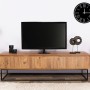 TV Stand Lupin 180 - Walnut Walnut
Black