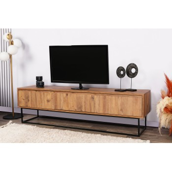 TV Stand Lupin 180 - Walnut Walnut
Black