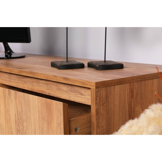 Hanah Home TV Stand Lupin 180 - Walnut Walnut
Black