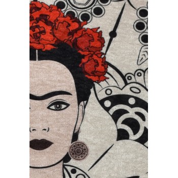 Carpet (100 cm) Frida Round Multicolor