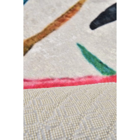 Carpet (100 cm) Flam Multicolor Carpet (100 cm) Flam Multicolor