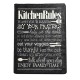 Hall Carpet (100 x 200) Kitchen - Black Multicolor Conceptum Hypnose Hall Carpet (100 x 200) Kitchen - Black Multicolor
