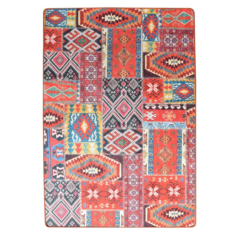 Conceptum Hypnose Carpet (140 x 190) Patchwork Multicolor