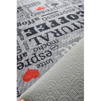 Hall Carpet (60 x 140) Fincan - Grey Multicolor