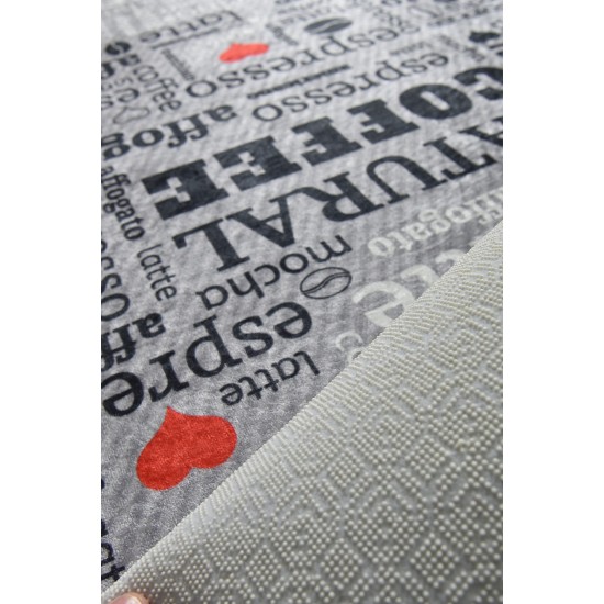 Hall Carpet (60 x 140) Fincan - Grey Multicolor Conceptum Hypnose Hall Carpet (60 x 140) Fincan - Grey Multicolor