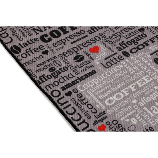 Hall Carpet (60 x 140) Fincan - Grey Multicolor Conceptum Hypnose Hall Carpet (60 x 140) Fincan - Grey Multicolor