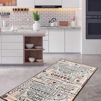 Hall Carpet (60 x 140) Fincan - Ecru Multicolor