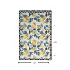 Hall Carpet (80 x 150) Lemon Multicolor
