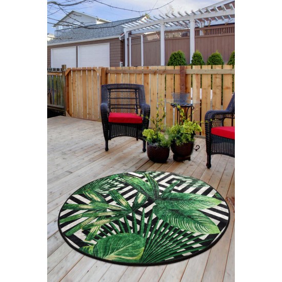 Conceptum Hypnose Carpet (100 cm) Tropic - Green Multicolor