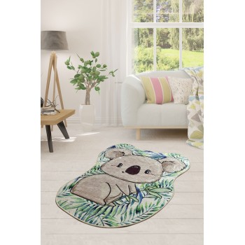 Hall Carpet (80 x 100) Koala Shape Multicolor