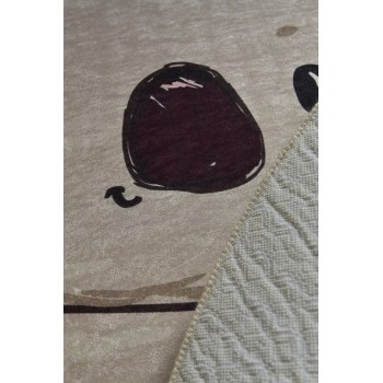 Hall Carpet (80 x 100) Koala Shape Multicolor