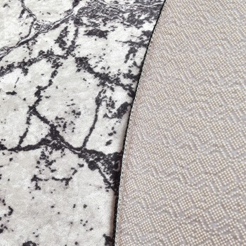 Carpet (100 cm) Marble - White Multicolor