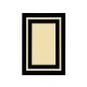 Hall Carpet (80 x 150) Black Frame Multicolor Conceptum Hypnose Hall Carpet (80 x 150) Black Frame Multicolor