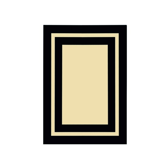 Carpet (160 x 230) Black Frame Multicolor Conceptum Hypnose Carpet (160 x 230) Black Frame Multicolor
