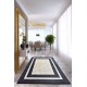 Hall Carpet (100 x 300) Black Frame Multicolor Conceptum Hypnose Hall Carpet (100 x 300) Black Frame Multicolor